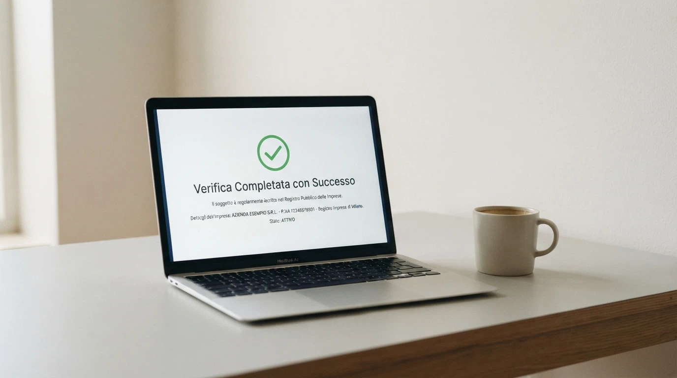 Il logo ADM accanto a un certificato di concessione stilizzato, su sfondo pulito istituzionale